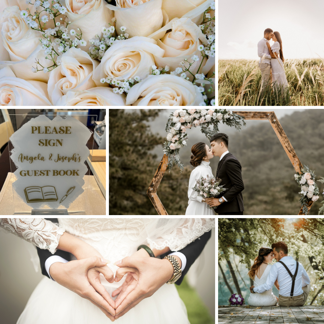 Wedding Beverage Sign & Guest Book