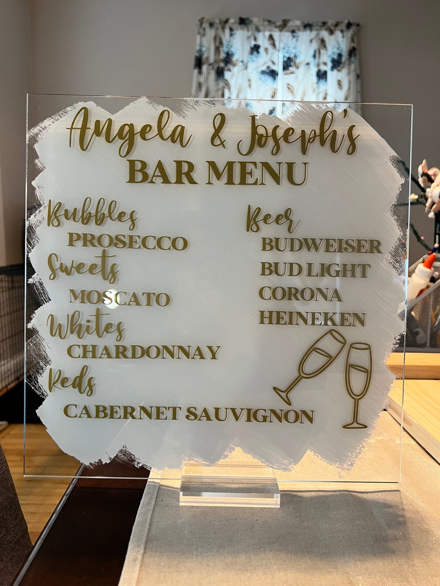 Wedding Beverage Sign & Guest Book