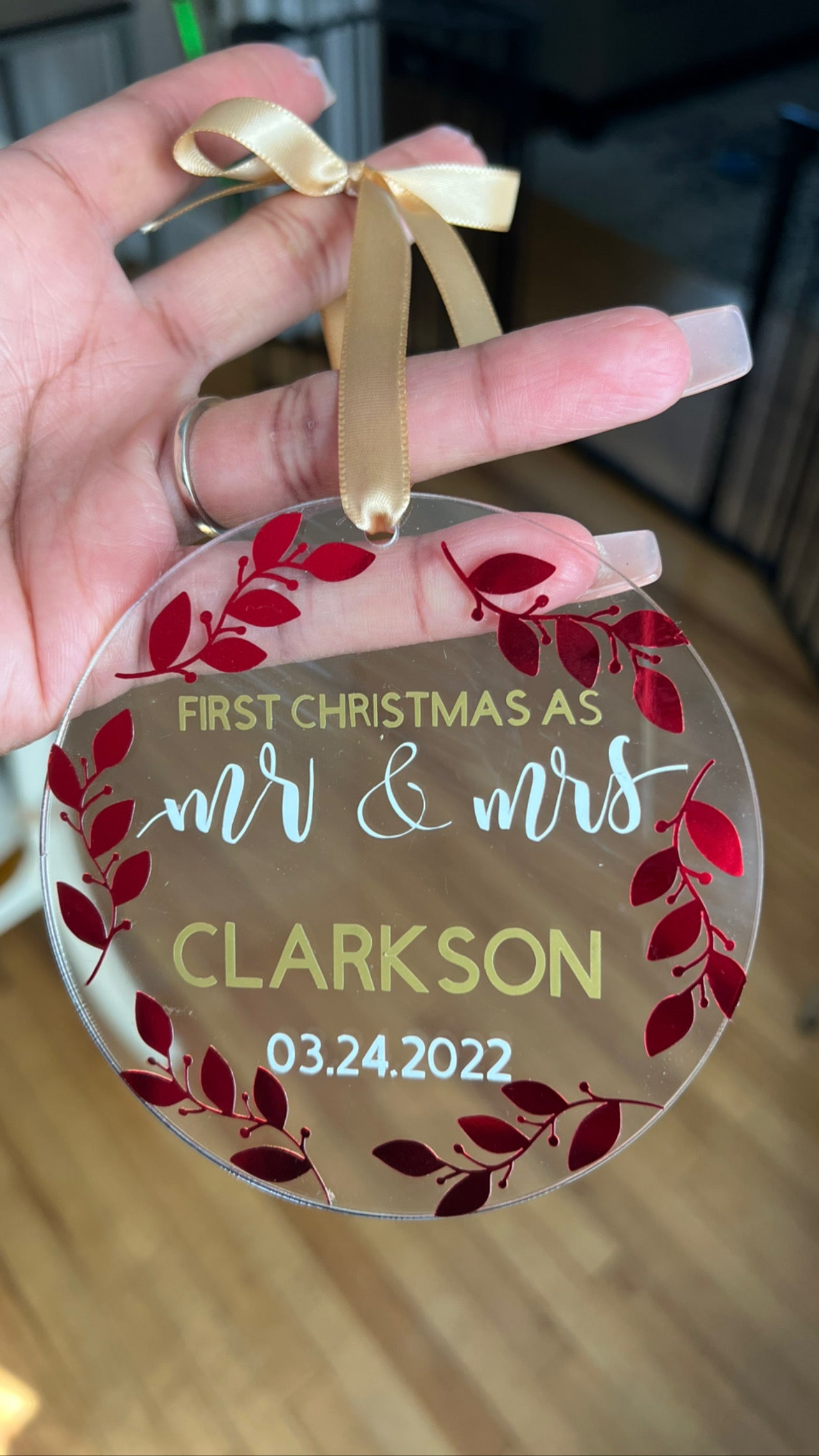 Personalized Holiday Ornaments