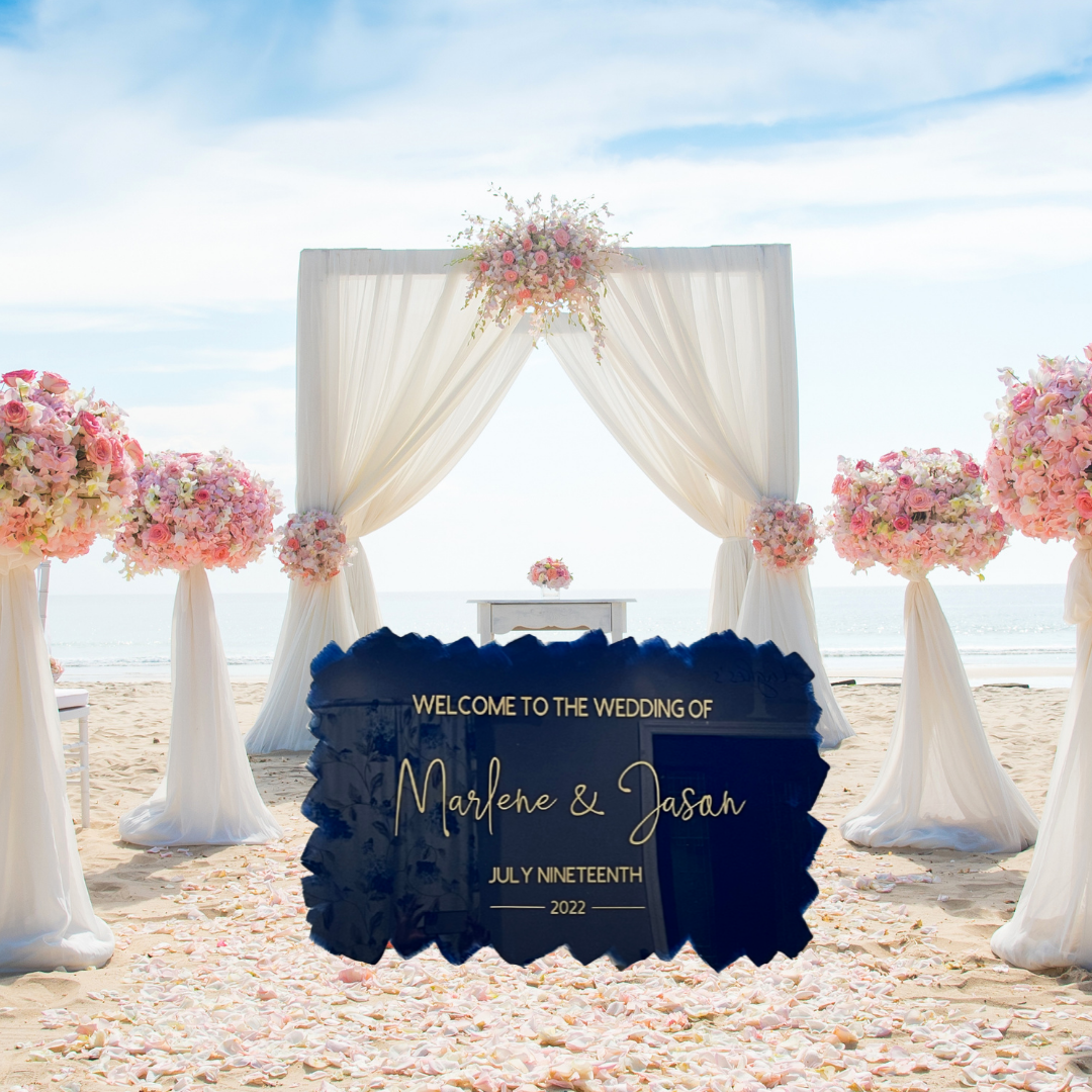 Elegant Wedding Sign