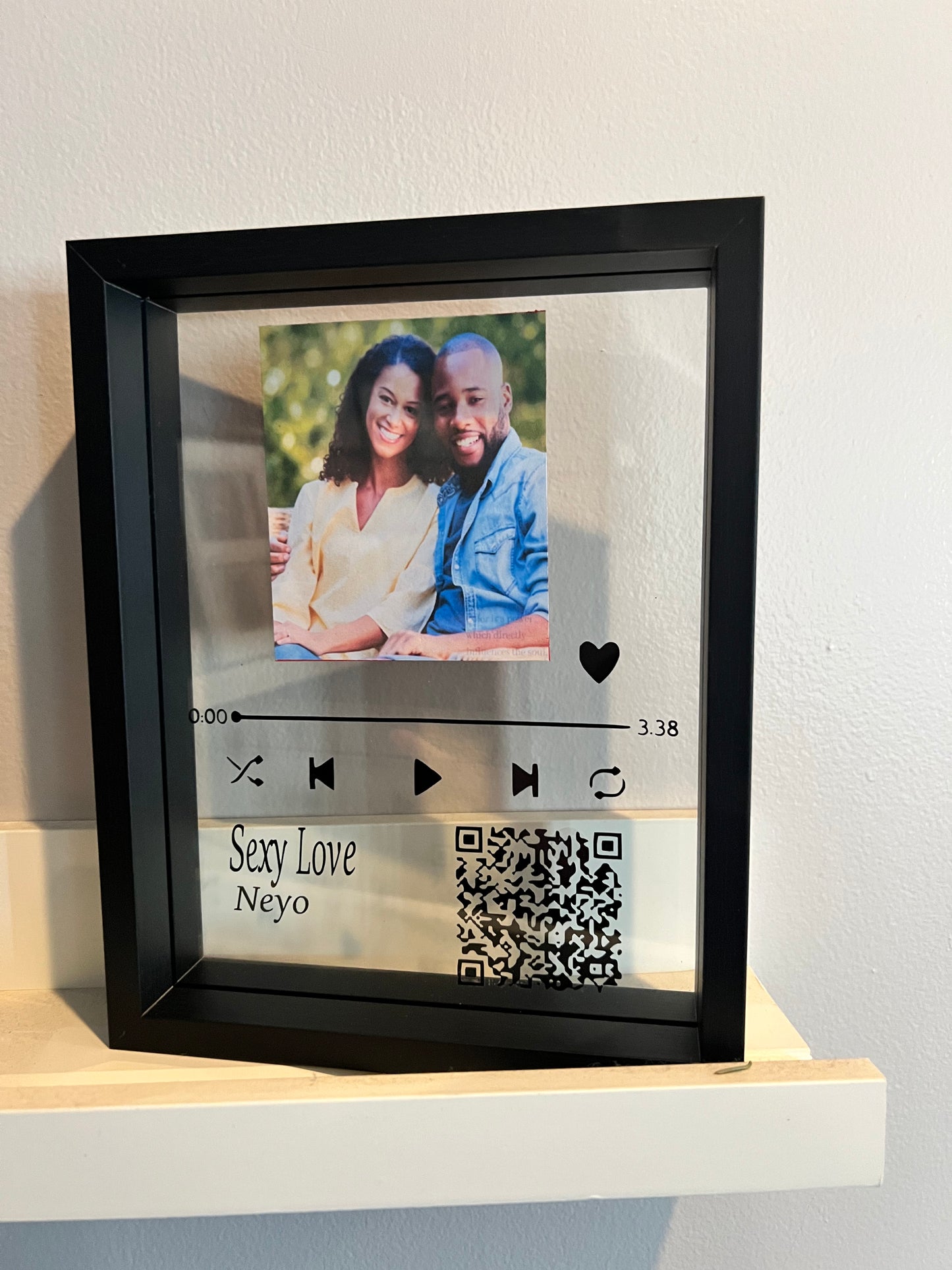 Floating Custom Music Picture Frame