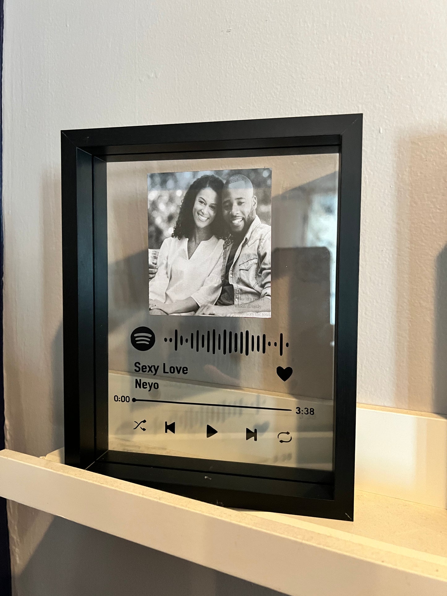 Floating Custom Music Picture Frame