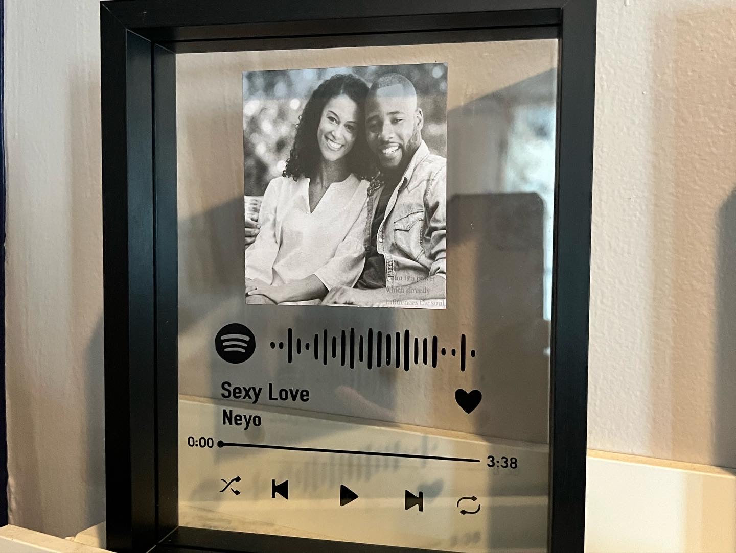 Floating Custom Music Picture Frame