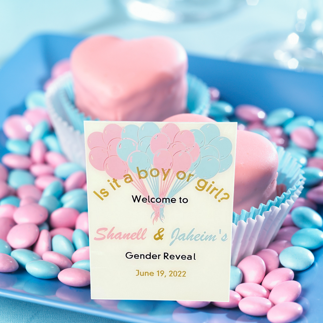 Gender Reveal Sign