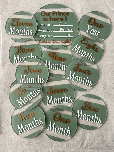 Baby Arrival and Monthly Growing Signs